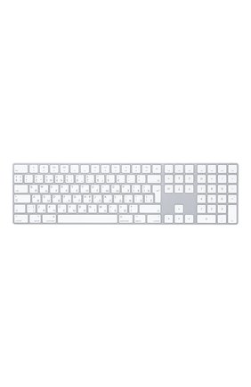 Клавиатура magic keyboard с цифровой панелью APPLE  серебряного цвета, арт. MQ052RS/A | Фото 1 (Статус проверки: Проверена категория)