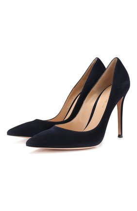 Замшевые туфли Gianvito 105 | Фото №1 Замшевые туфли Gianvito 105 | Фото №1