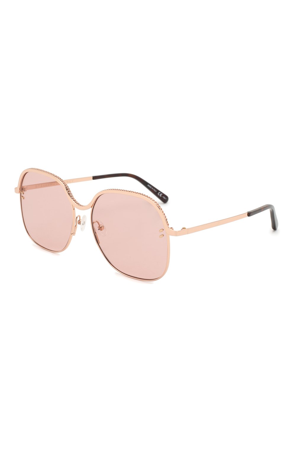Женские солнцезащитные очки STELLA MCCARTNEY розового цвета, арт. SC0166 004 | Фото 1