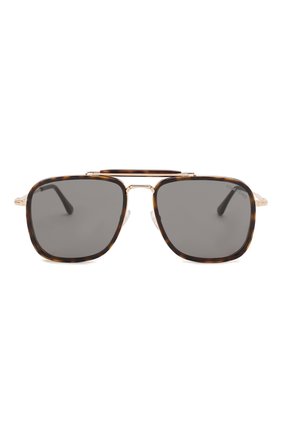 Мужские солнцезащитные очки TOM FORD коричневого цвета по цене 34300 руб., арт. TF665 52A | Фото 2 Мужские солнцезащитные очки TOM FORD коричневого цвета, арт. TF665 52A | Фото 2
