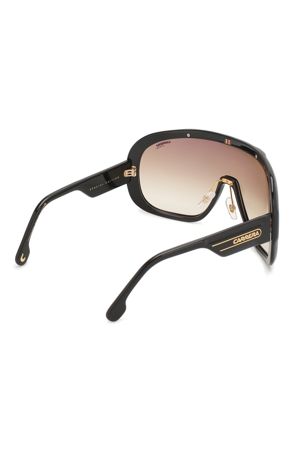 Женские солнцезащитные очки CARRERA коричневого цвета, арт. CARRERA EPICA 807 | Фото 4 (Тип очков: С/з; Статус проверки: Проверена категория)