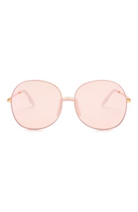Женские солнцезащитные очки KENZO светло-розового цвета по цене 13100 руб., арт. KZ40017F 30C | Фото 3 Женские солнцезащитные очки KENZO светло-розового цвета, арт. KZ40017F 30C | Фото 3