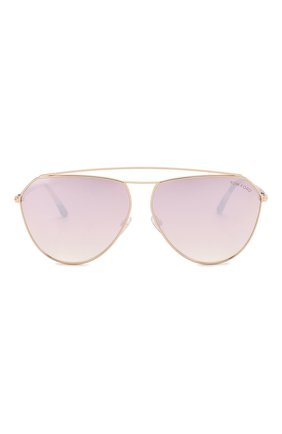 Женские солнцезащитные очки TOM FORD светло-розового цвета по цене 26200 руб., арт. TF681 28Z | Фото 3 Женские солнцезащитные очки TOM FORD светло-розового цвета, арт. TF681 28Z | Фото 3