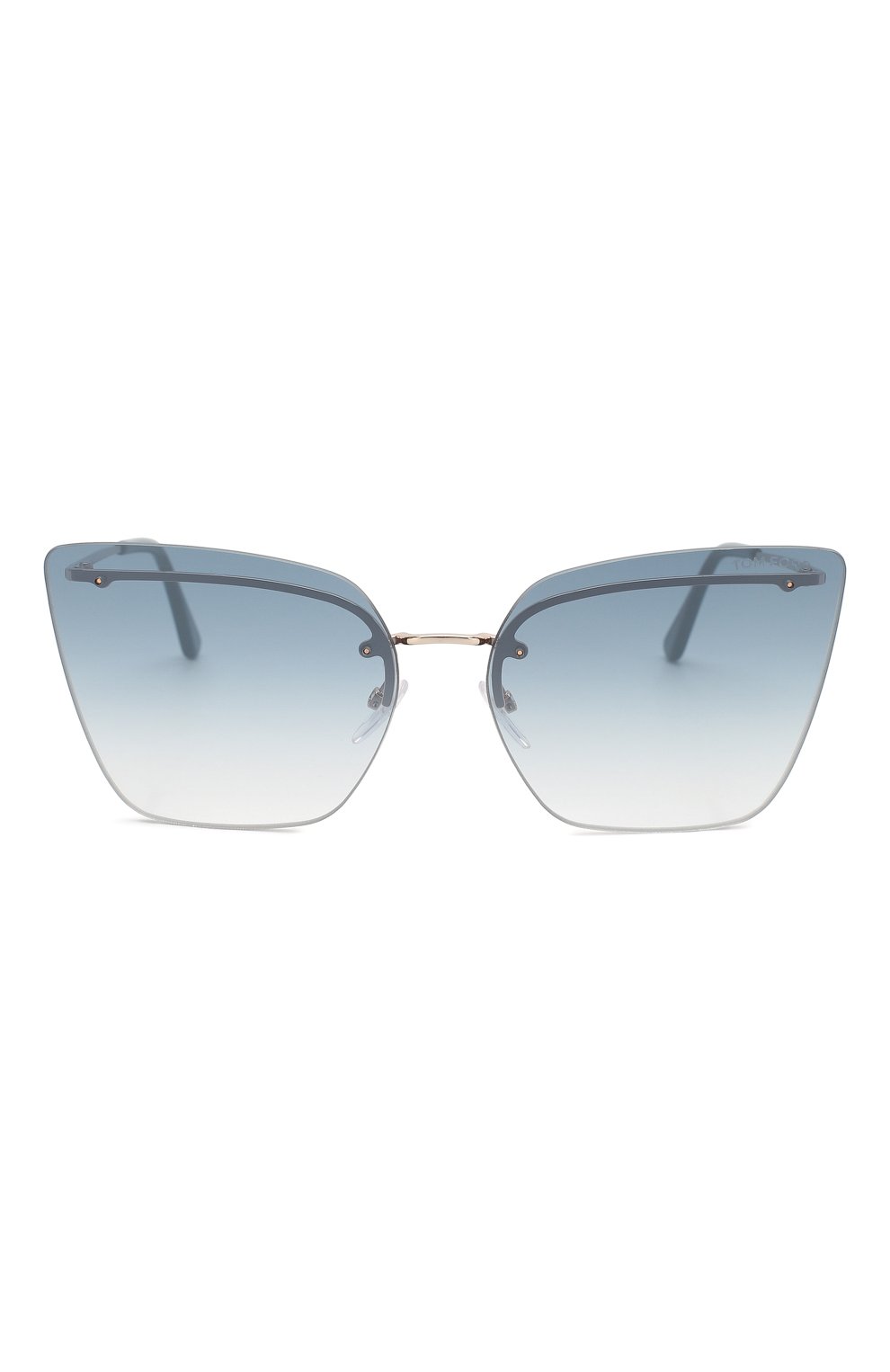 Женские солнцезащитные очки TOM FORD синего цвета по цене 31600 руб., арт. TF682 28P | Фото 3 Женские солнцезащитные очки TOM FORD синего цвета, арт. TF682 28P | Фото 3 (Тип очков: С/з; Статус проверки: Проверена категория; Оптика Гендер: оптика-женское; Очки форма: Бабочка)