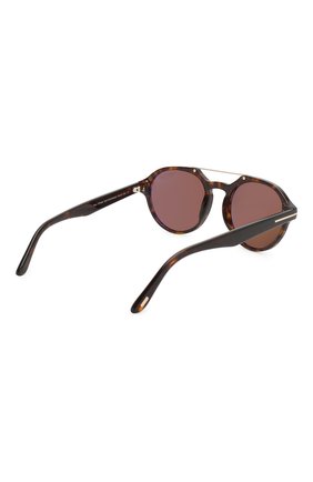 Мужские солнцезащитные очки TOM FORD коричневого цвета по цене 26900 руб., арт. TF696 52H | Фото 3 Мужские солнцезащитные очки TOM FORD коричневого цвета, арт. TF696 52H | Фото 3