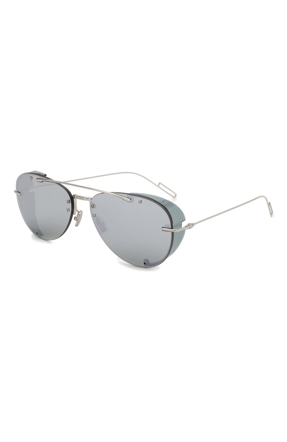 Женские солнцезащитные очки DIOR серебряного цвета, арт. DI0RCHR0MA1 010 0T | Фото 1