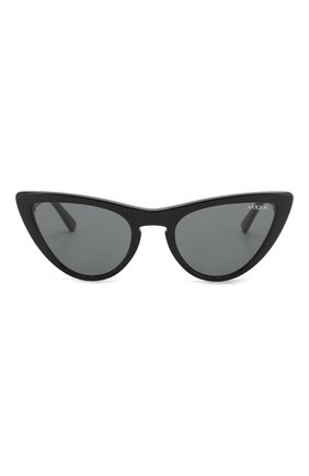 Женские солнцезащитные очки VOGUE EYEWEAR черного цвета по цене 6900 руб., арт. 5211S-W44/87 | Фото 3 Женские солнцезащитные очки VOGUE EYEWEAR черного цвета, арт. 5211S-W44/87 | Фото 3
