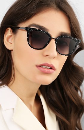 Мужские солнцезащитные очки DOLCE & GABBANA черного цвета по цене 27950 руб., арт. 4363-31268G | Фото 2 Мужские солнцезащитные очки DOLCE & GABBANA черного цвета, арт. 4363-31268G | Фото 2
