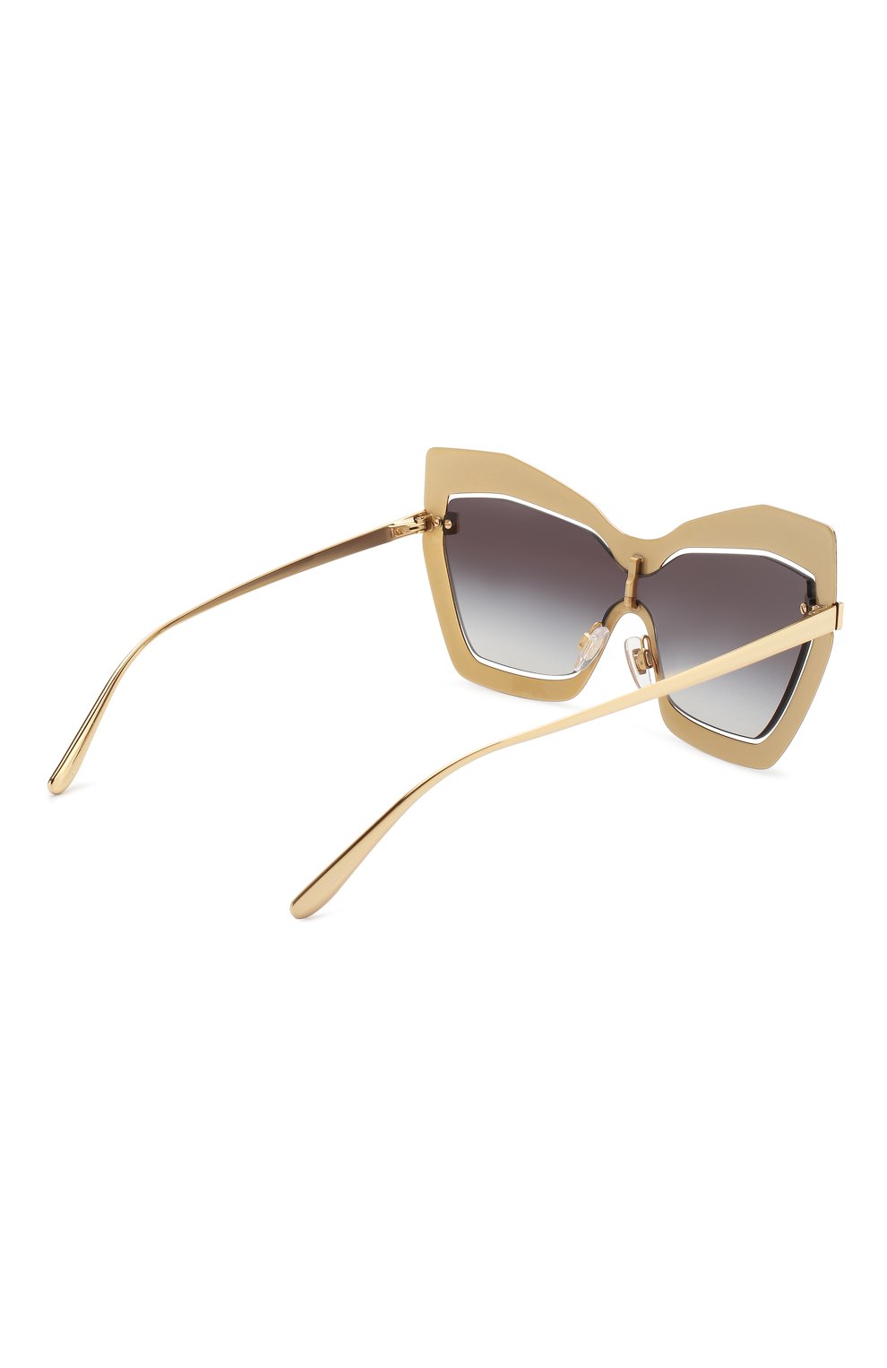 Женские черные солнцезащитные очки Dolce & Gabbana, арт. 2224-12688G купить в ЦУМ | Фото №4 Солнцезащитные очки Dolce & Gabbana черные | Фото №4