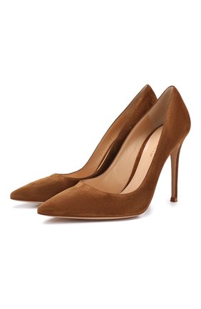 Замшевые туфли Gianvito 105 | Фото №1 Замшевые туфли Gianvito 105 | Фото №1