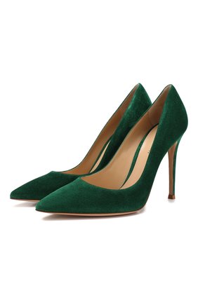 Замшевые туфли Gianvito 105 | Фото №1 Замшевые туфли Gianvito 105 | Фото №1