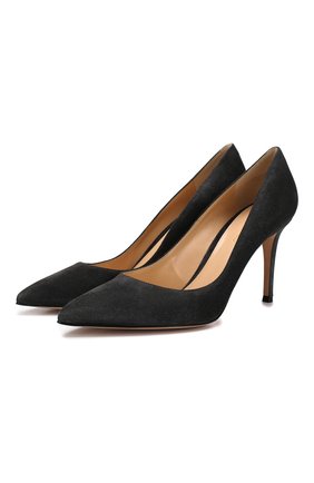 Замшевые туфли Gianvito 85 | Фото №1 Замшевые туфли Gianvito 85 | Фото №1