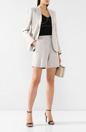 Женские бежевые льняные шорты Kiton, арт. D47122K09A45 купить в ЦУМ | Фото №2 Льняные шорты Kiton бежевые | Фото №2