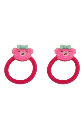 Детская комплект из двух резинок bear JUNEFEE фуксия цвета по цене 950 руб., арт. 4596 | Фото 1 Детская комплект из двух резинок bear JUNEFEE фуксия цвета, арт. 4596 | Фото 1