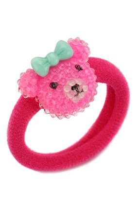 Детская комплект из двух резинок bear JUNEFEE фуксия цвета по цене 950 руб., арт. 4596 | Фото 2 Детская комплект из двух резинок bear JUNEFEE фуксия цвета, арт. 4596 | Фото 2