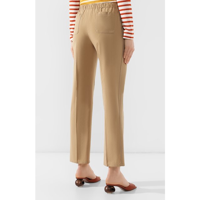 фото Брюки из смеси хлопка и шелка loro piana