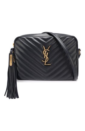 Женская сумка lou medium SAINT LAURENT темно-синего цвета по цене 79800 руб., арт. 520534/DV707 | Фото 5 Женская сумка lou medium SAINT LAURENT темно-синего цвета, арт. 520534/DV707 | Фото 5