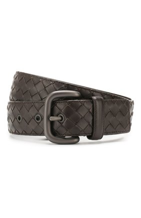 Мужской кожаный ремень BOTTEGA VENETA коричневого цвета по цене 35800 руб., арт. 173784/V4650 | Фото 1 Мужской кожаный ремень BOTTEGA VENETA коричневого цвета, арт. 173784/V4650 | Фото 1