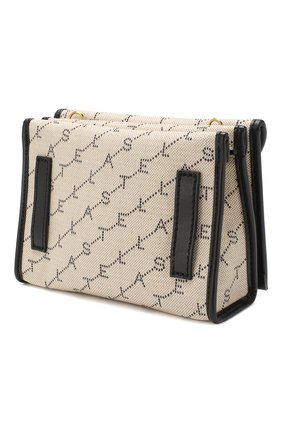 Женская бежевая поясная сумка monogram Stella McCartney, арт. 570296/W8437 купить в ЦУМ | Фото №4 Поясная сумка Monogram Stella McCartney бежевая | Фото №4