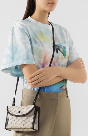 Женская бежевая поясная сумка monogram Stella McCartney, арт. 570296/W8437 купить в ЦУМ | Фото №6 Поясная сумка Monogram Stella McCartney бежевая | Фото №6