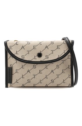 Женская бежевая поясная сумка monogram Stella McCartney, арт. 570296/W8437 купить в ЦУМ | Фото №7 Поясная сумка Monogram Stella McCartney бежевая | Фото №7