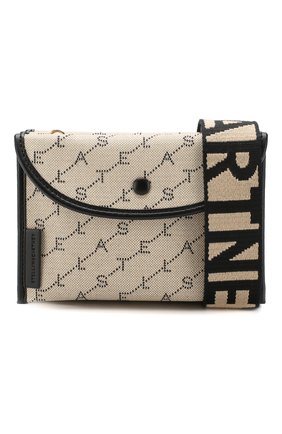 Женская бежевая поясная сумка monogram Stella McCartney, арт. 570296/W8437 купить в ЦУМ | Фото №8 Поясная сумка Monogram Stella McCartney бежевая | Фото №8