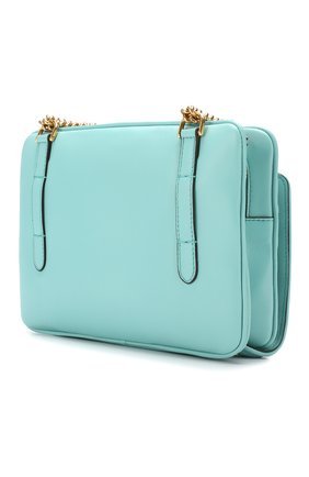 Женская бирюзовая поясная сумка upside down Fendi, арт. 8BT305 A72V купить в ЦУМ | Фото №3 Поясная сумка Upside Down Fendi бирюзовая | Фото №3