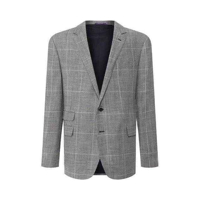 Пиджак из смеси шерсти и шелка Ralph Lauren 9441690