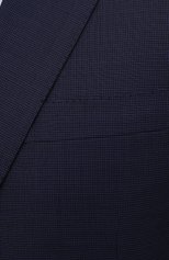 Мужской шерстяной костюм-тройка BRIONI синего цвета, арт. RS0J0L/P8A8Q/BRUNIC0/G | Фото 8 (Материал внешний: Шерсть; Рукава: Длинные; Костюмы М: Однобортный, Костюм-тройка; Стили: Классический)