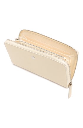Кожаный кошелек Artemis Loro Piana, кремвого цвета, арт. FAI5456 в ЦУМ | Фото №3 Кожаный кошелек Artemis Loro Piana кремвого цвета | Фото №3