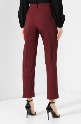 Женские бордовые брюки Valentino, арт. RB0RB3804H2 купить в ЦУМ | Фото №4 Брюки Valentino бордовые | Фото №4