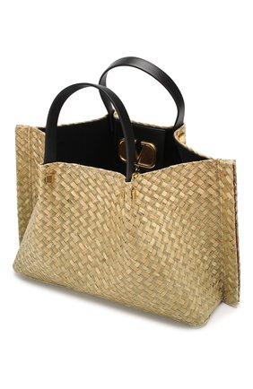 Женская сумка-тоут valentino garavani go logo escape medium VALENTINO бежевая цвета, арт. RW0B0D99/ILM купить в ЦУМ | Фото №4 Сумка-тоут Valentino Garavani Go Logo Escape medium Valentino бежевая цвета | Фото №4