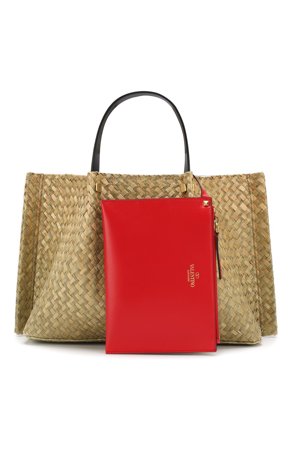 Женская сумка-тоут valentino garavani go logo escape medium VALENTINO бежевая цвета, арт. RW0B0D99/ILM купить в ЦУМ | Фото №7 Сумка-тоут Valentino Garavani Go Logo Escape medium Valentino бежевая цвета | Фото №7