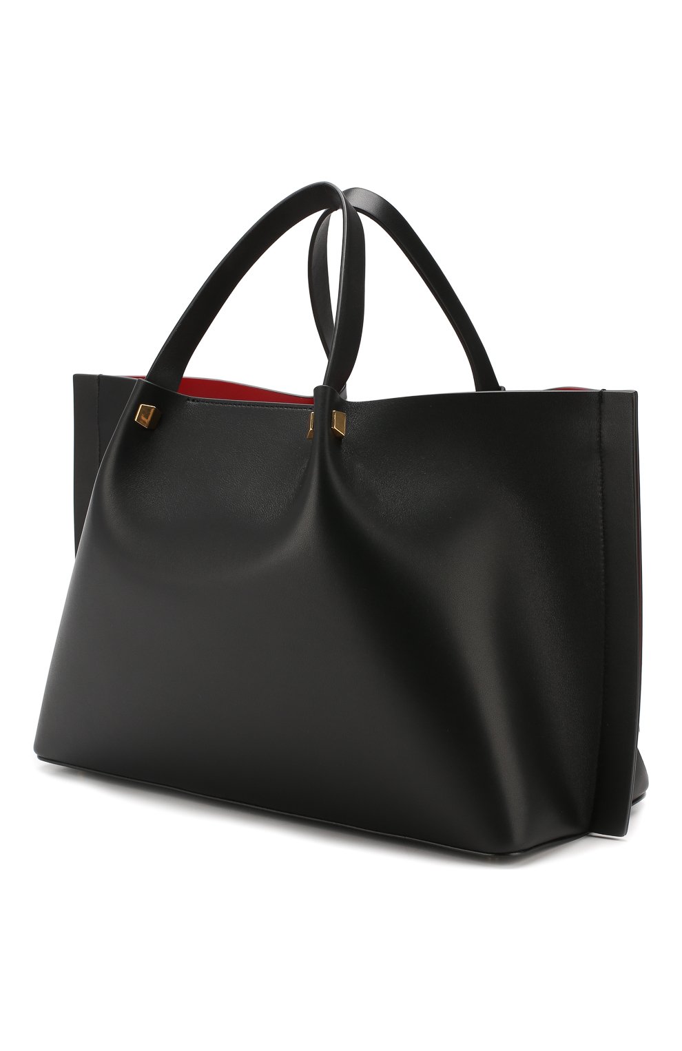 Женская сумка-тоут valentino garavani go logo escape medium VALENTINO черная цвета, арт. RW0B0D99/RRX купить в ЦУМ | Фото №3 Сумка-тоут Valentino Garavani Go Logo Escape medium Valentino черная цвета | Фото №3
