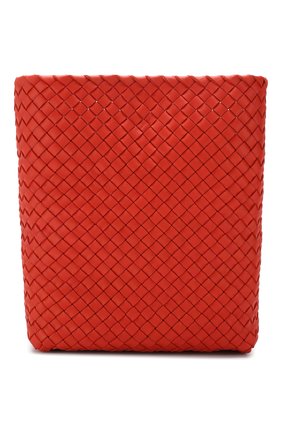 Женская сумка cabat bucket BOTTEGA VENETA оранжевая цвета, арт. 566066/VCEW3 купить в ЦУМ | Фото №5 Сумка Cabat Bucket Bottega Veneta оранжевая цвета | Фото №5