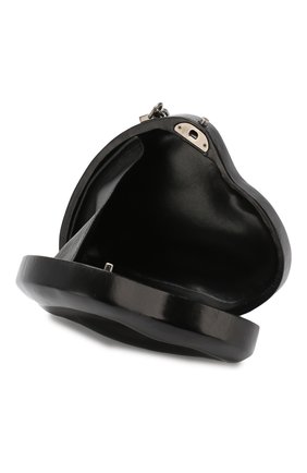 Сумка Smashed Heart Saint Laurent, черного цвета, арт. 564323/09L0D в ЦУМ | Фото №4 Сумка Smashed Heart Saint Laurent черного цвета | Фото №4