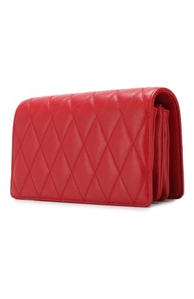 Женская сумка angie SAINT LAURENT красная цвета, арт. 568906/03UD7 купить в ЦУМ | Фото №3 Сумка Angie Saint Laurent красная цвета | Фото №3