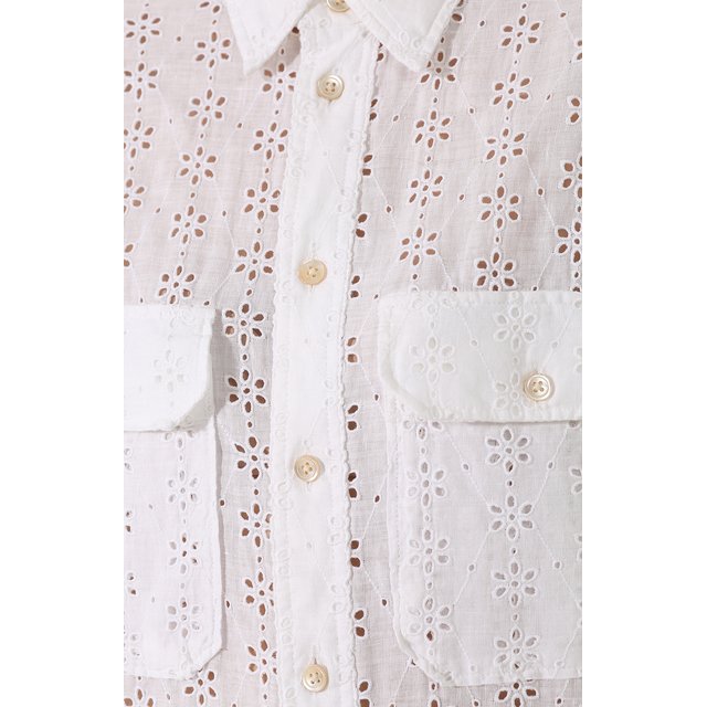 Льняная рубашка Polo Ralph Lauren 9683197