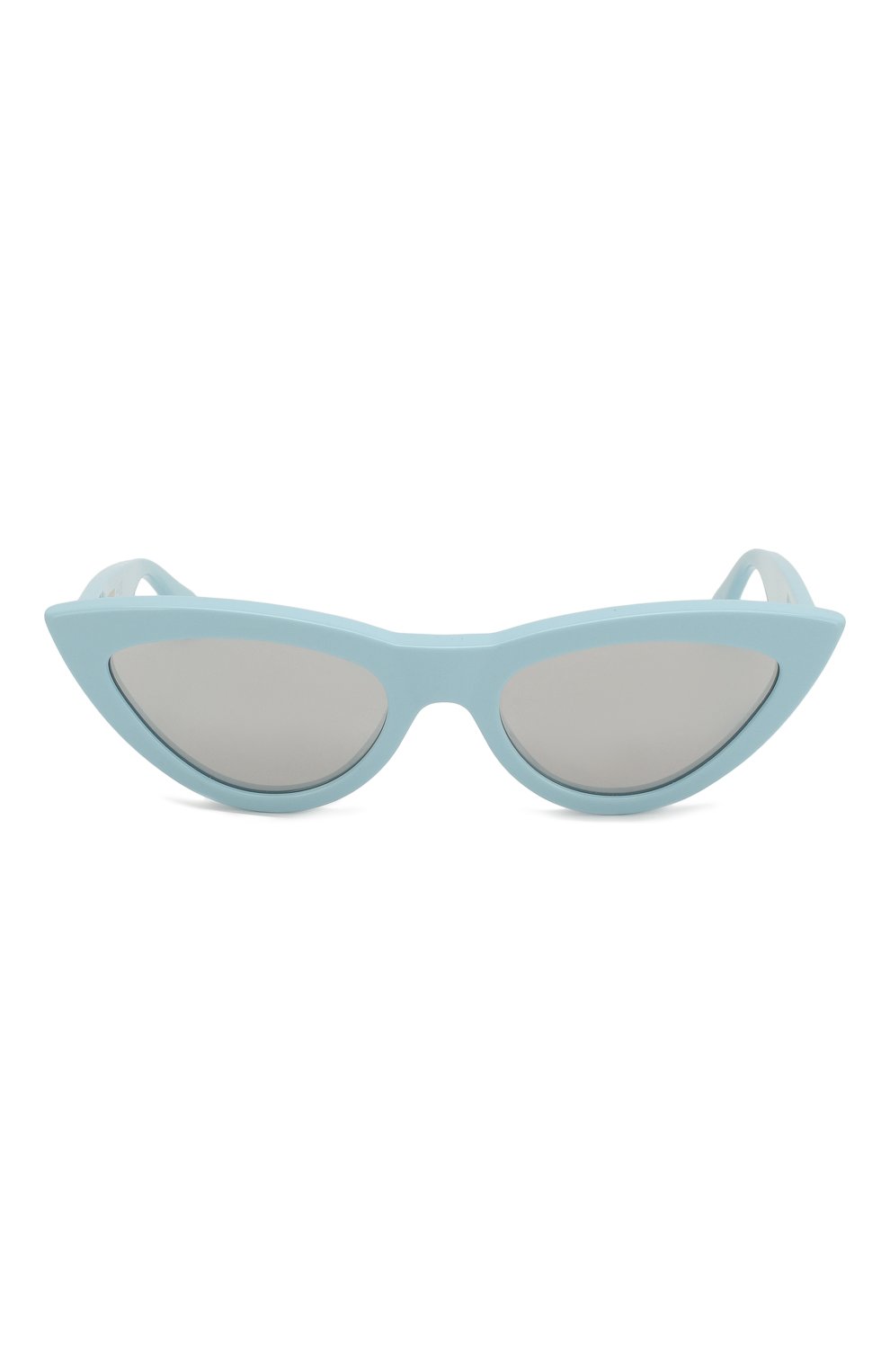 Женские солнцезащитные очки CELINE EYEWEAR светло-голубого цвета по цене 23200 руб., арт. CL40019I 84C | Фото 3 Женские солнцезащитные очки CELINE EYEWEAR светло-голубого цвета, арт. CL40019I 84C | Фото 3