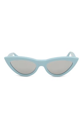 Женские солнцезащитные очки CELINE EYEWEAR светло-голубого цвета по цене 23200 руб., арт. CL40019I 84C | Фото 3 Женские солнцезащитные очки CELINE EYEWEAR светло-голубого цвета, арт. CL40019I 84C | Фото 3