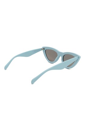 Женские солнцезащитные очки CELINE EYEWEAR светло-голубого цвета по цене 23200 руб., арт. CL40019I 84C | Фото 4 Женские солнцезащитные очки CELINE EYEWEAR светло-голубого цвета, арт. CL40019I 84C | Фото 4