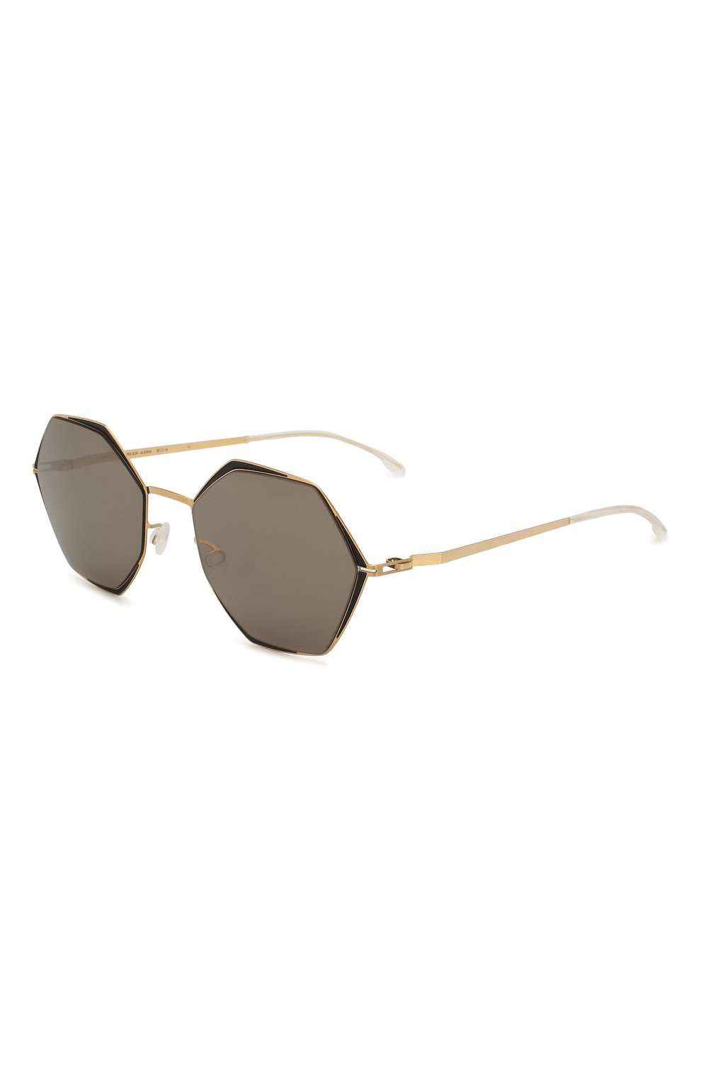 Женские солнцезащитные очки MYKITA коричневого цвета, арт. ALESSIA/167 | Фото 1