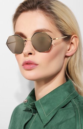 Женские солнцезащитные очки MYKITA коричневого цвета по цене 41050 руб., арт. ALESSIA/167 | Фото 2 Женские солнцезащитные очки MYKITA коричневого цвета, арт. ALESSIA/167 | Фото 2