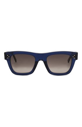 Женские солнцезащитные очки CELINE EYEWEAR синего цвета по цене 23200 руб., арт. CL40009I 90F | Фото 3 Женские солнцезащитные очки CELINE EYEWEAR синего цвета, арт. CL40009I 90F | Фото 3