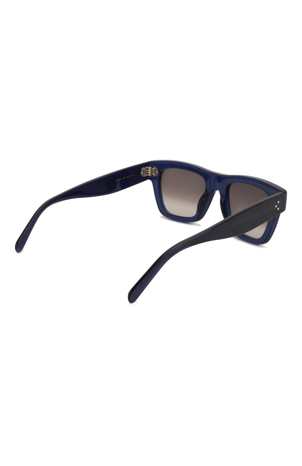 Женские солнцезащитные очки CELINE EYEWEAR синего цвета по цене 23200 руб., арт. CL40009I 90F | Фото 4 Женские солнцезащитные очки CELINE EYEWEAR синего цвета, арт. CL40009I 90F | Фото 4