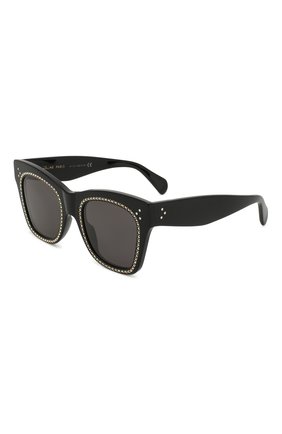 Женские солнцезащитные очки CELINE EYEWEAR черного цвета по цене 33550 руб., арт. CL4004IS 01A | Фото 1 Женские солнцезащитные очки CELINE EYEWEAR черного цвета, арт. CL4004IS 01A | Фото 1