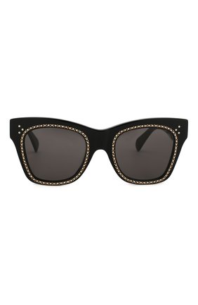 Женские солнцезащитные очки CELINE EYEWEAR черного цвета по цене 33550 руб., арт. CL4004IS 01A | Фото 3 Женские солнцезащитные очки CELINE EYEWEAR черного цвета, арт. CL4004IS 01A | Фото 3