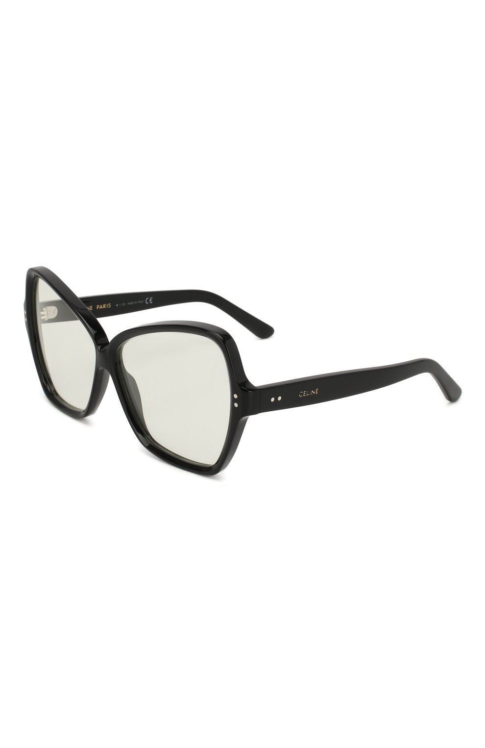 Женские солнцезащитные очки CELINE EYEWEAR черного цвета, арт. CL40064I 001 | Фото 1