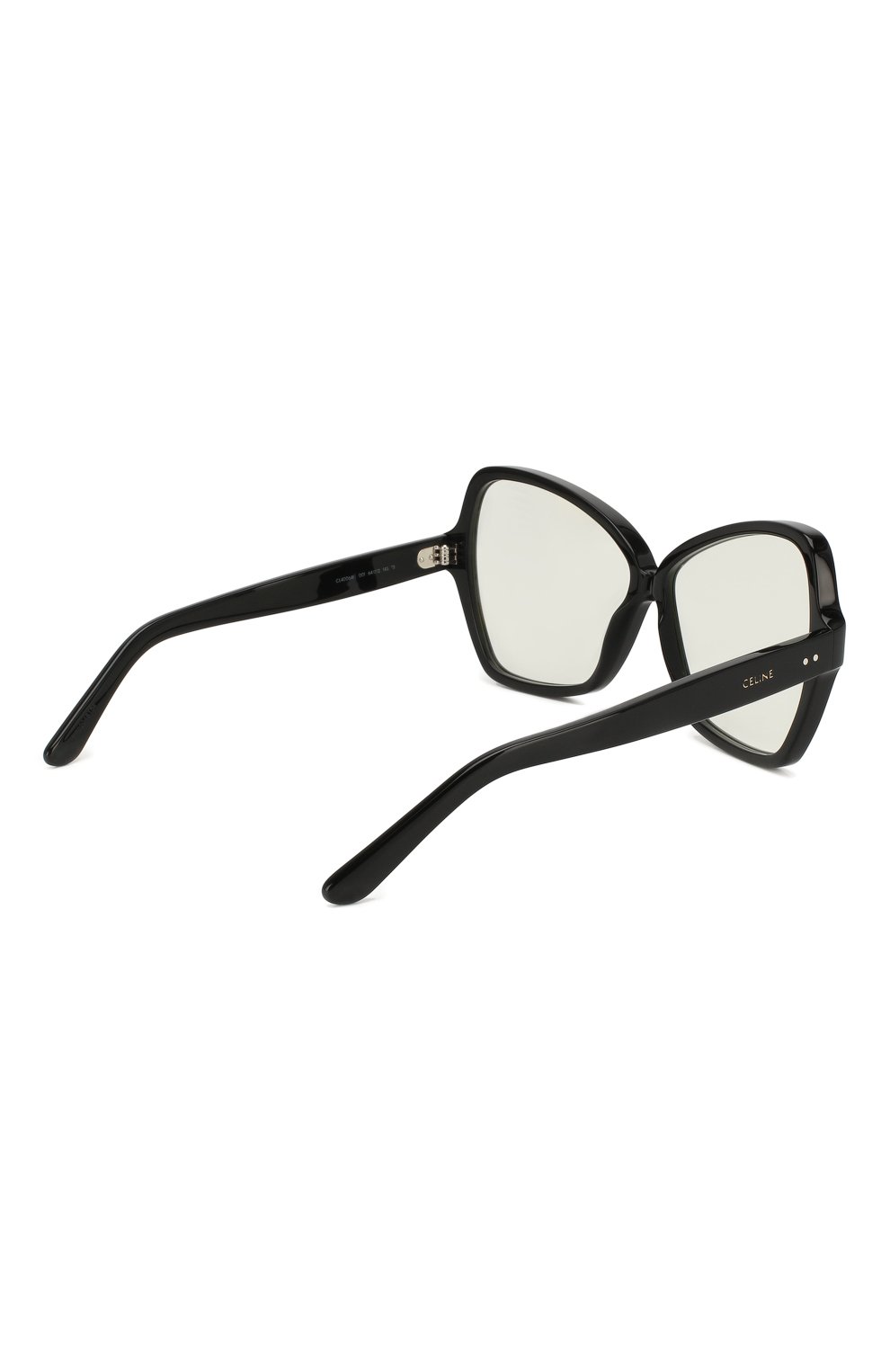 Женские солнцезащитные очки CELINE EYEWEAR черного цвета по цене 24350 руб., арт. CL40064I 001 | Фото 4 Женские солнцезащитные очки CELINE EYEWEAR черного цвета, арт. CL40064I 001 | Фото 4