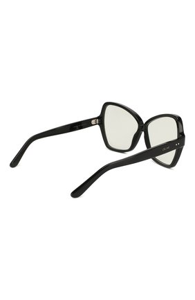 Женские солнцезащитные очки CELINE EYEWEAR черного цвета по цене 24350 руб., арт. CL40064I 001 | Фото 4 Женские солнцезащитные очки CELINE EYEWEAR черного цвета, арт. CL40064I 001 | Фото 4